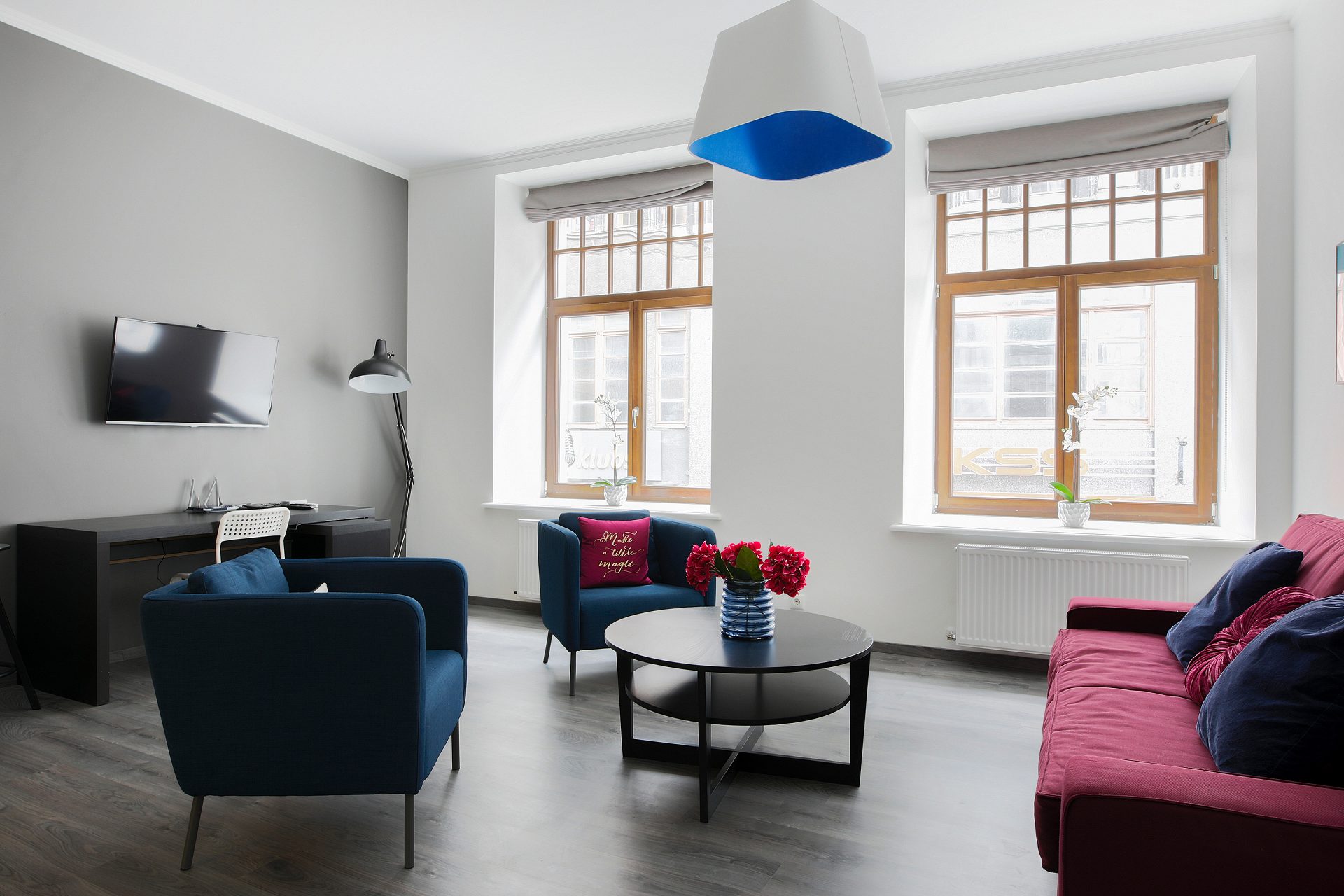 Blue Design Apartment